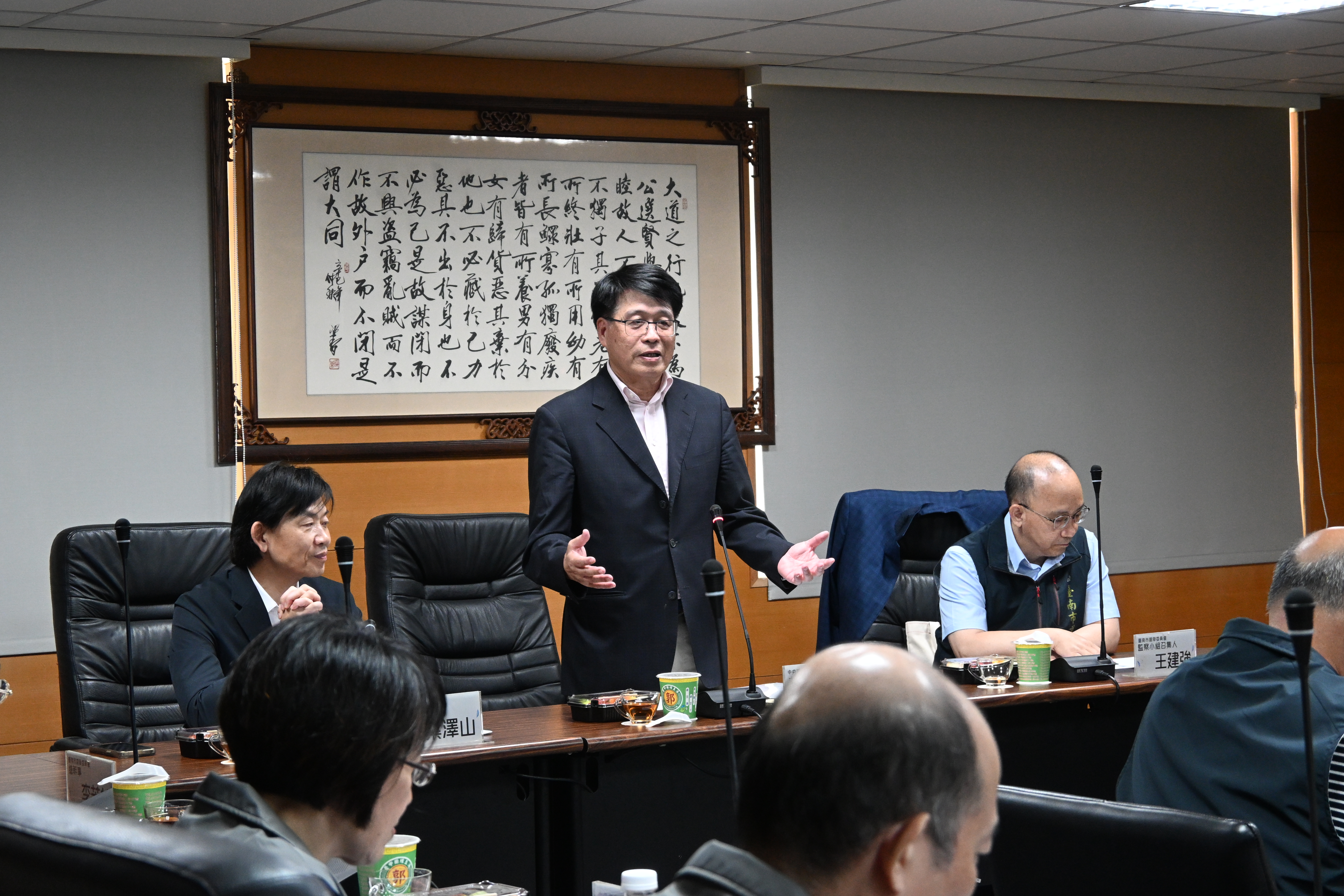 中選會主委訪視臺南市選委會 勉勵堅守「十字箴言」共同辦好115年地方公職人員選舉